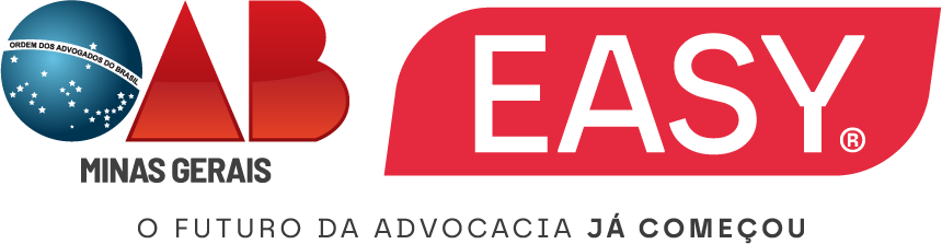 Logo EasyJur + OAB-MG